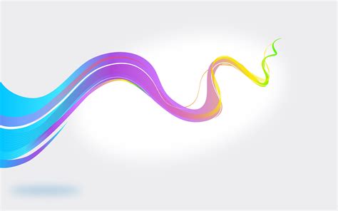Abstract Wavy Lines Vector Simple Background Wallpapers
