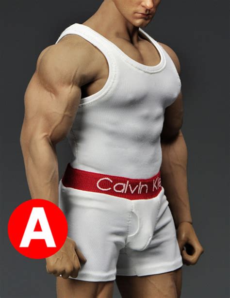 16 Scale Muscle Man Figure Body Special Vest Suit For Action Figure