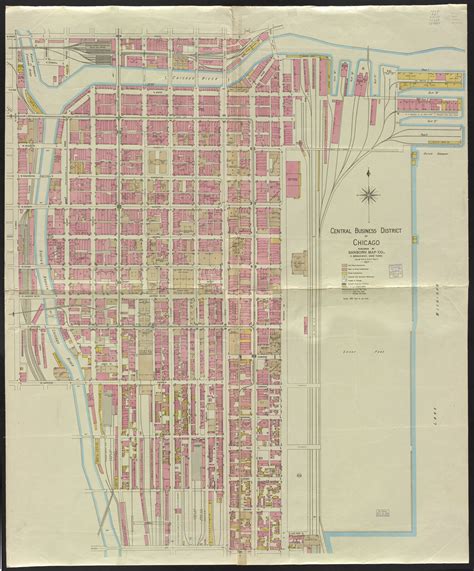 Central Business District Of Chicago Digital Collections At The