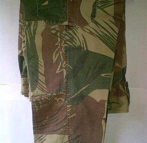 Uniforms Rhodesian Bush War Camo Trousers Was Sold For R100000 On