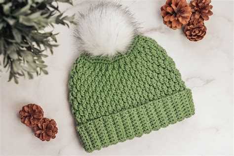Free Crochet Beanie Pattern Country Cottage Beanie The Turtle Trunk
