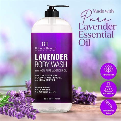 Botanic Hearth Lavender Body Wash For Women And Men And Shower Gel With