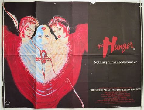 Hunger The Original Cinema Movie Poster From British Quad Posters And Us 1