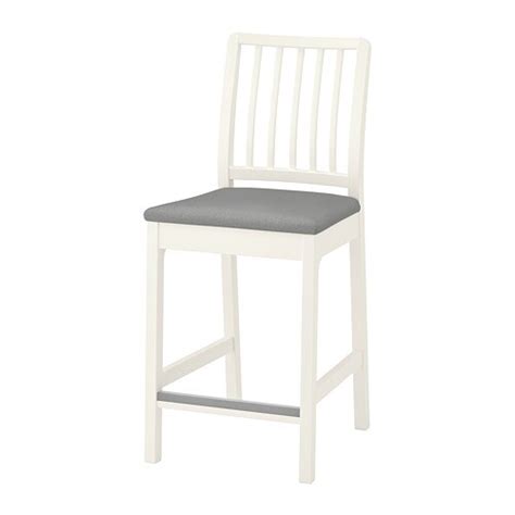 Armen living shelly brown counter height upholstered swivel bar stool. EKEDALEN Bar stool with backrest - IKEA