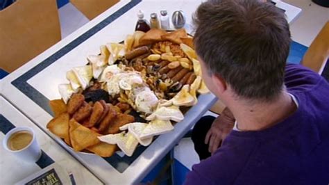 Attempting To Tackle The Super Sized Fried Breakfast Bbc News