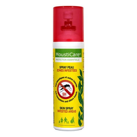 Spray Peau Anti Moustiques Zones Infest Es Ml Mousticare Acheter
