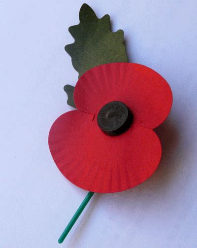 Veterans Day Remembrance Day Activities Poppy Craft For Kids Fall