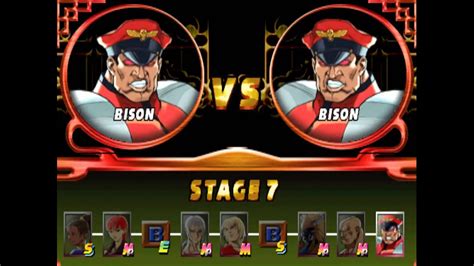 220 Street Fighter Ex2 Plus Hidden Boss Bison Ii Playthrough Youtube