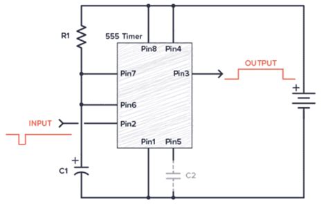 Electrical And Electronics Circuit 555 Timer Tutorial And Circuits