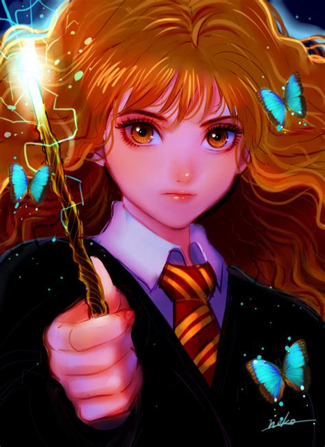 Hermione Granger Wizarding World And More Drawn By Nyamunekonabe