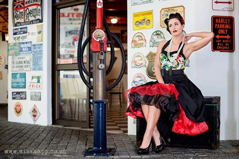 Miss Happ Rockabilly And Pin Up Clothing Pinup Shoot With Yolandi Malherbe And Photographer Kim