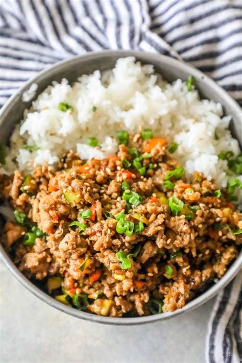 All mongolian recipes the food of the nomads. Easy Mongolian Turkey and Rice Bowls Recipe - Sweet Cs ...