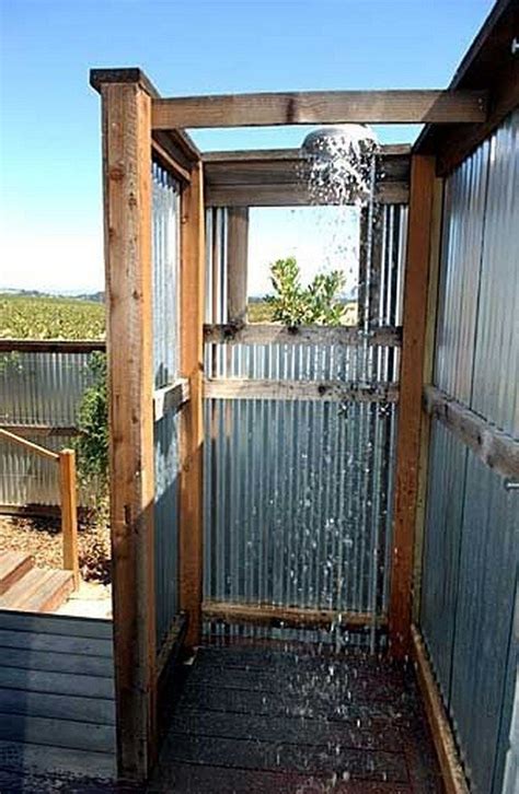 Outdoor Shower Base Ideas Design Corral