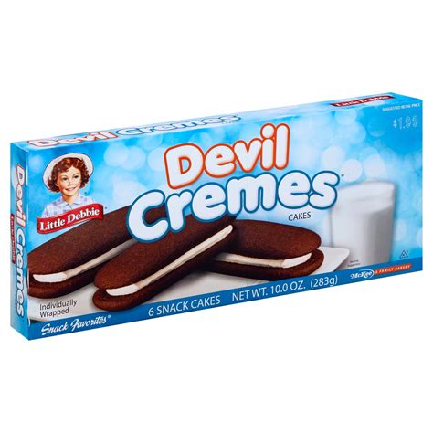 Little Debbie Devil Cremes Cakes Shop Snack Cakes At H E B