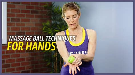 Massage Ball Techniques For Hands Youtube