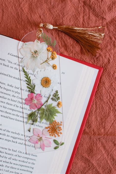 Diy Pressed Flower Bookmarks — Entertain The Idea