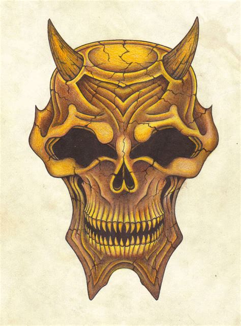 Evil Skull By Srd420 On Deviantart