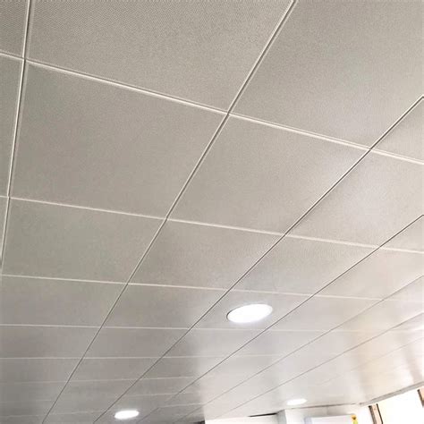 600600 Aluminum Standard Size Suspended Metal Ceiling Tiles China