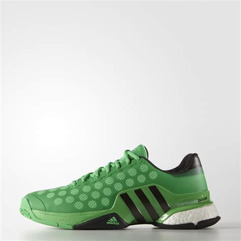 Adidas Mens Limited Edition Barricade Boost 2015 Tennis Shoes Green