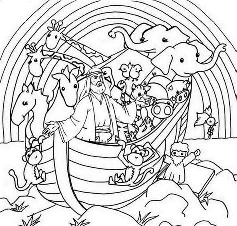 Pin On Noahs Ark Coloring Pages