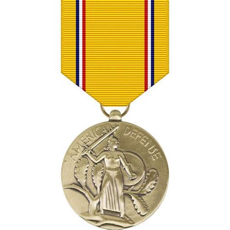 American Defense Medal Ww Ii Usamm