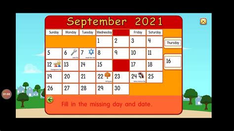 Starfall Calendar For September 16th 2021 Youtube
