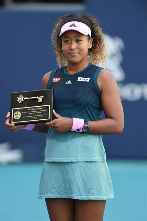 Recently she defeated serena williams in the final game of 2018 us open. Naomi Osaka - Miami Open Tennis Tournament 03/22/2019