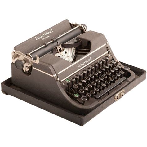 The underwood typewriters are the quintessential antiques for collectors. 1939 Underwood Universal Vintage Typewriter at 1stdibs