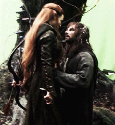 Kili And Tauriel With Images The Hobbit Characters The Hobbit