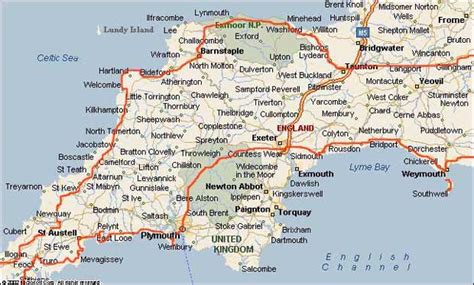 Cornwall, england, uk kartē, kur tas atrodas. www.burgi-online.ch ~ Website Philipp Burger ~ Cornwall 2005