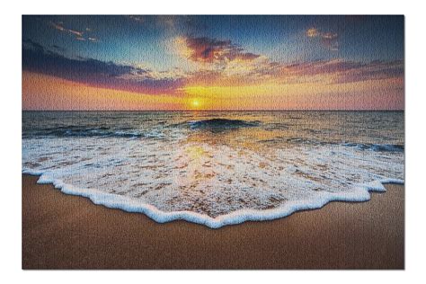 Sunset Beach Scene 9004529 20x30 Premium 1000 Piece Jigsaw Puzzle