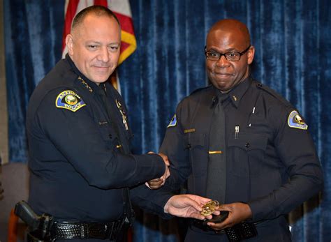 Anaheim Pd Promotes Three And Welcomes Trio Of New Officers To Its