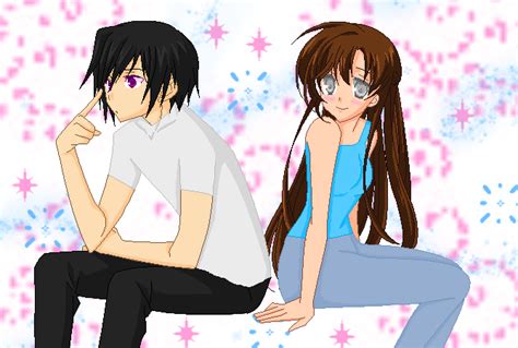 Anime Couple By Spiritthehedgehog333 On Deviantart