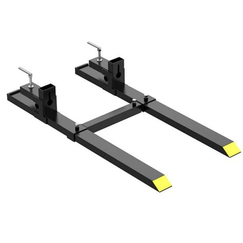 Clamp On Pallet Forks 60 Total Length 4000 Lb Capacity Heavy Duty