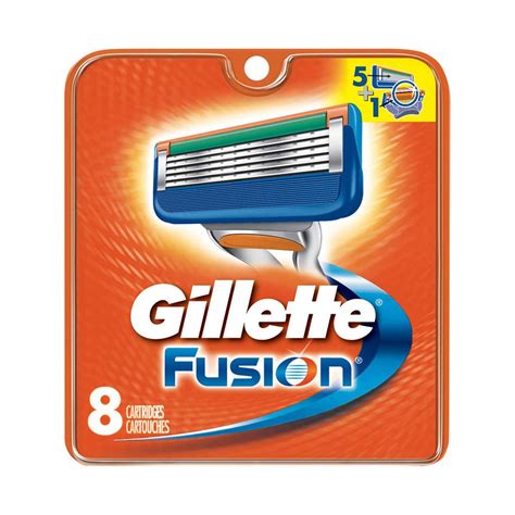 gillette fusion original men s razor blade refills 8 cartridges openbox ca