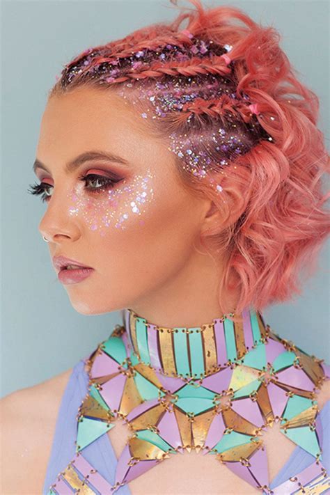 New Pink Flamingo Chunky Cosmetic Glitter In Your Dreams Cabelo