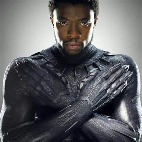 Chadwick Boseman Pantera Negra Pantera Negra Marvel Pantera Gambaran