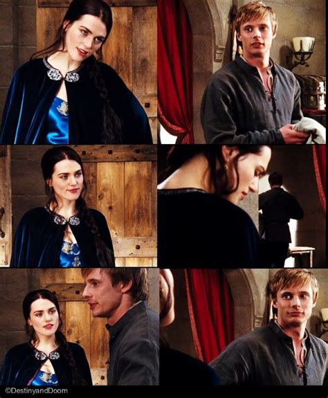 i love how in s1 morgana can completely flirty arthur into giving her what she wants their