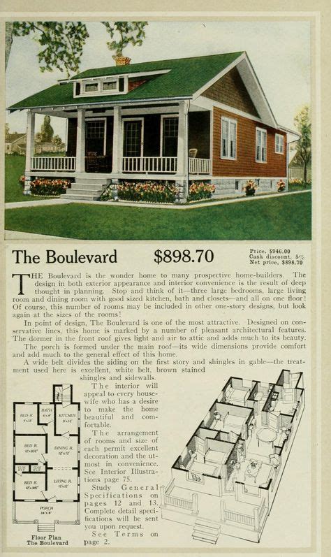 Aladdin Homes Built In A Day Catalog No 29 1917 Building A