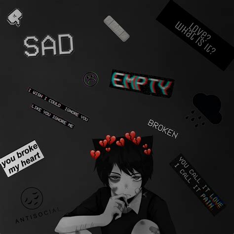 Pain Sad Depressed Anime Girl
