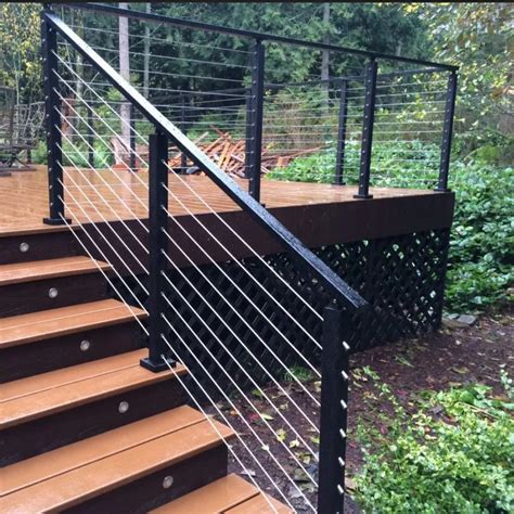 Cable Railing Wire Railing Systems Balcony Side Mounted Stainless Steel