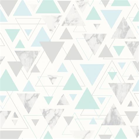 Debona Chantilly Triangle Geo Smooth Modern Marble Pastel Colour