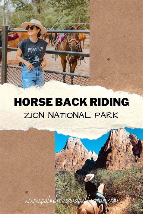 Horseback Riding In Zion National Park Zion National Park Photography