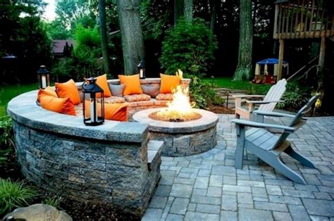 55 Awesome Backyard Fire Pit Ideas For Comfortable Relax 36