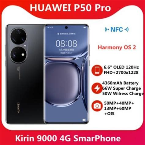 2021 New Original Huawei P50 Pro 4g Smart Phone 66 Oled In South
