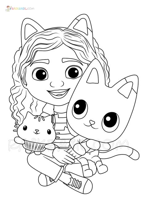 Gabbys Dollhouse Coloring Page New Picture Free Printable Coloring Home
