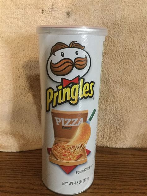 Pringles Pizza Flavor Potato Crisps Yummy Snacks Pizza Flavors Fun