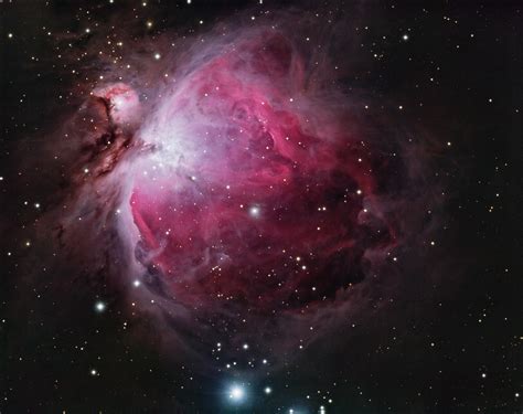 M42 Orion Nebula With Hdr Rastrophotography