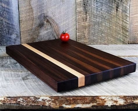 Walnut And Maple Cutting Board Chopping Board Butchers Block Large