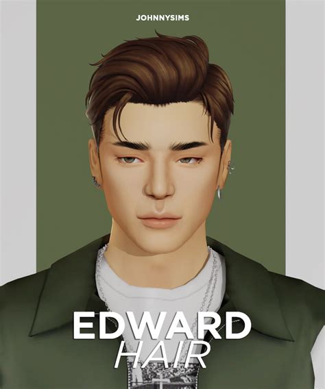 Edward Hair Johnnysims On Patreon The Sims 4 Skin The Sims 4 Pc